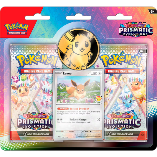 Pokémon Prismatic Evolutions 2-Pack Blister